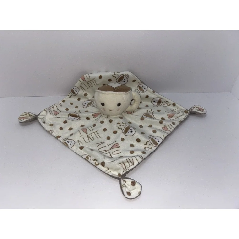 Mary Meyer Baby Lovey Coffee I Love You A Latte Soother